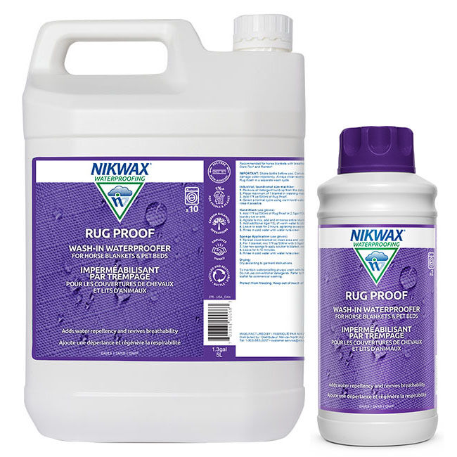 Nikwax Rug Proof - Wash-In Waterproofing for Horse Rugs & Blankets image number null