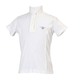 TuffRider Kids' Kirby Kwik Dry Show Shirt - White