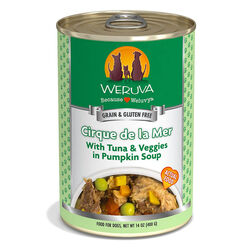 Weruva Classic Dog Food - Cirque de la Mer with Tuna & Veggies in Pumpkin Soup - 14 oz