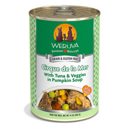 Weruva Dog Cirque de la Mer with Tuna & Veggies in Pumpkin Soup