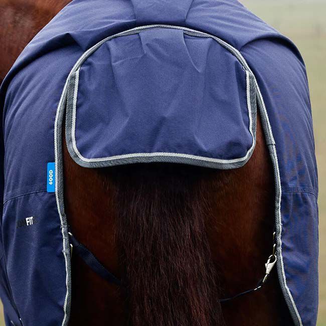 WeatherBeeta ComFiTec Tyro Turnout Standard Neck (220 g) - Navy/Charcoal image number null