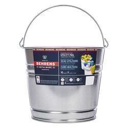 Behrens Galvanized Pail - 10-Quart Capacity