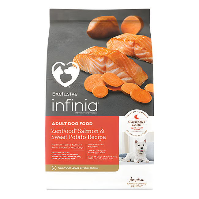 Salmon and potato dry dog food sales