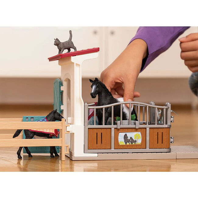 Schleich Horse Box with Mare & Foal image number null