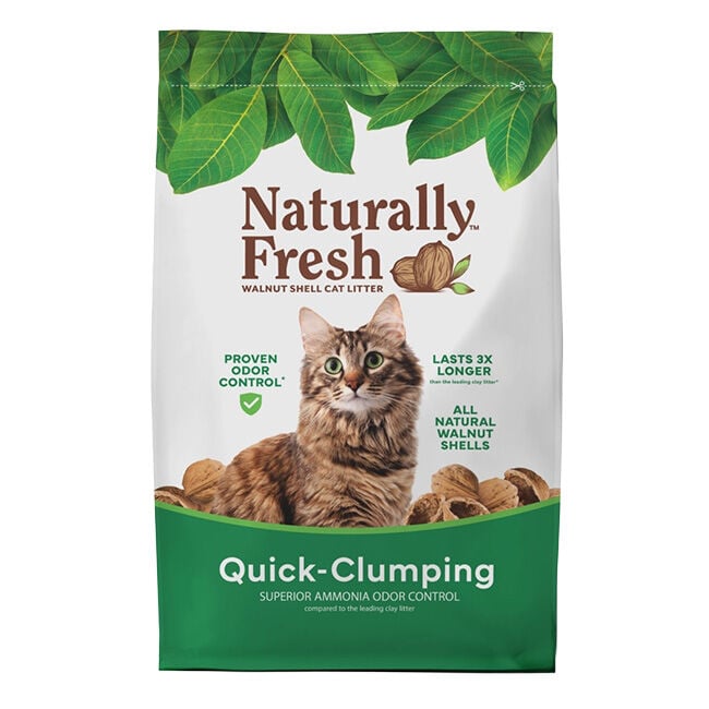 Naturally Fresh Quick-Clumping Walnut Shell Cat Litter image number null