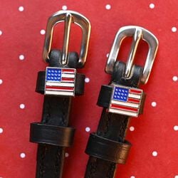 Dreamers & Schemers Spur Straps - American Flag