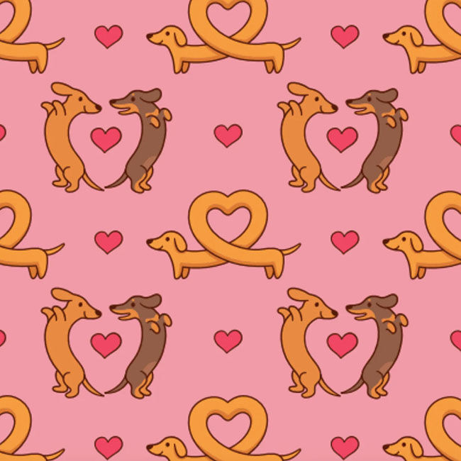 Dreamers & Schemers Boot Socks - Pair and a Spare - Long Dogs image number null