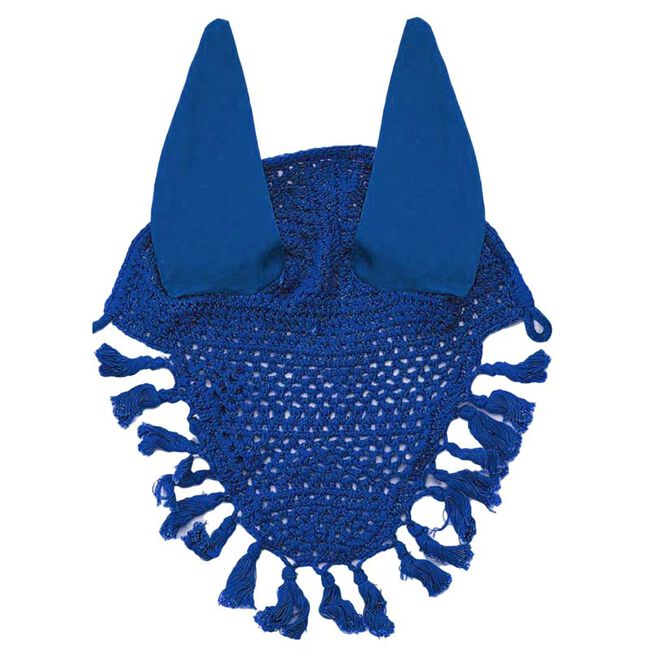 Horse Fare Crochet Ear Net with Tassels image number null