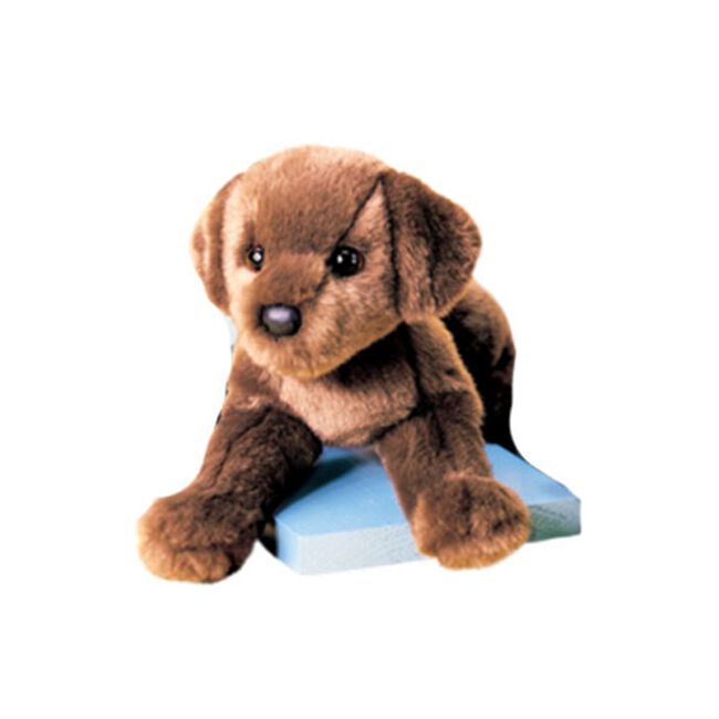 chocolate lab plush toy