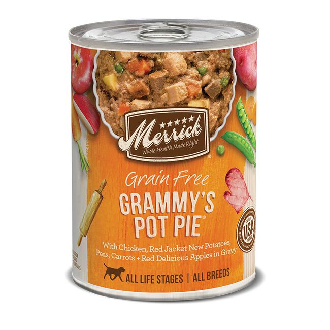 Merrick Grain-Free Dog Food - Grammy's Pot Pie in Gravy - 12.7 oz image number null