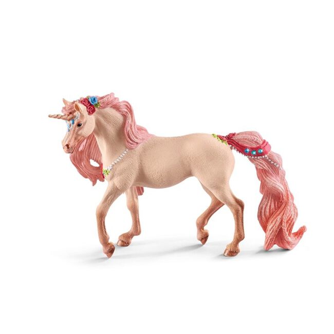 Schleich Decorated Unicorn Mare Kids' Toy  image number null