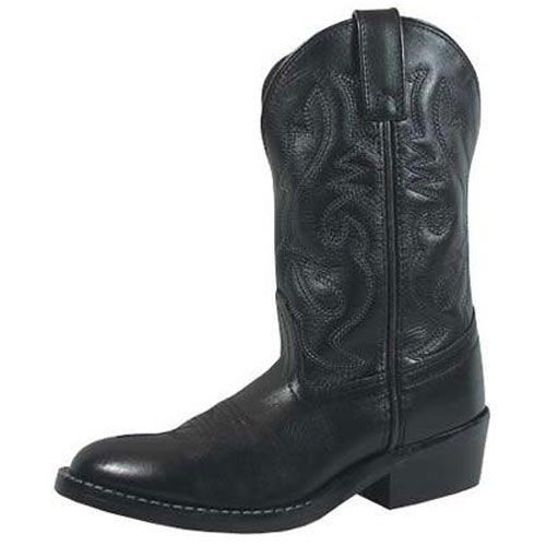 Youth black cowboy boots shop