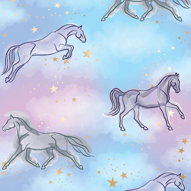 Dreamers & Schemers Boot Socks - Pair and a Spare - Horsey Dreams image number null