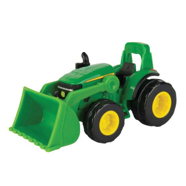 TOMY 1:64 John Deere Mighty Movers Tractor Loader Toy image number null