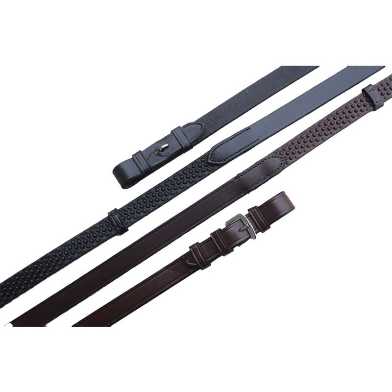 KL Select Black Oak Pebble Grip Reins - Thumbnail 5