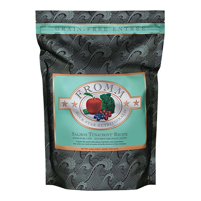 Fromm Four-Star Cat Food - Salmon Tunachovy Recipe - 4 lb image number null