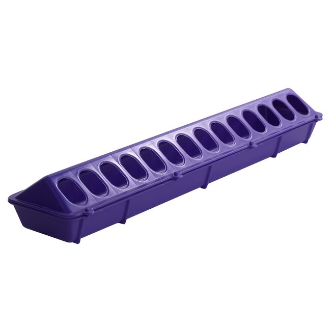 Little Giant 20" Plastic Flip-Top Poultry Ground Feeder image number null