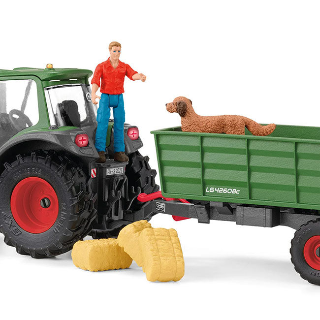Schleich Tractor with Trailer image number null