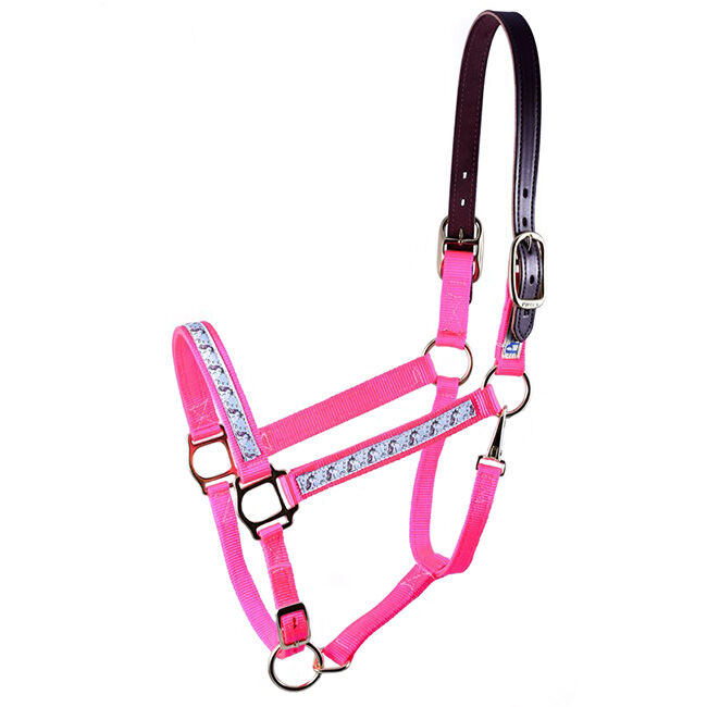 Perri's Leather Ribbon Safety Halter image number null