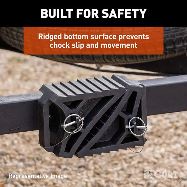 CURT HD Wheel Chock image number null