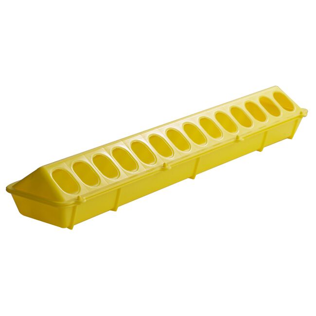 Little Giant 20" Plastic Flip-Top Poultry Ground Feeder image number null