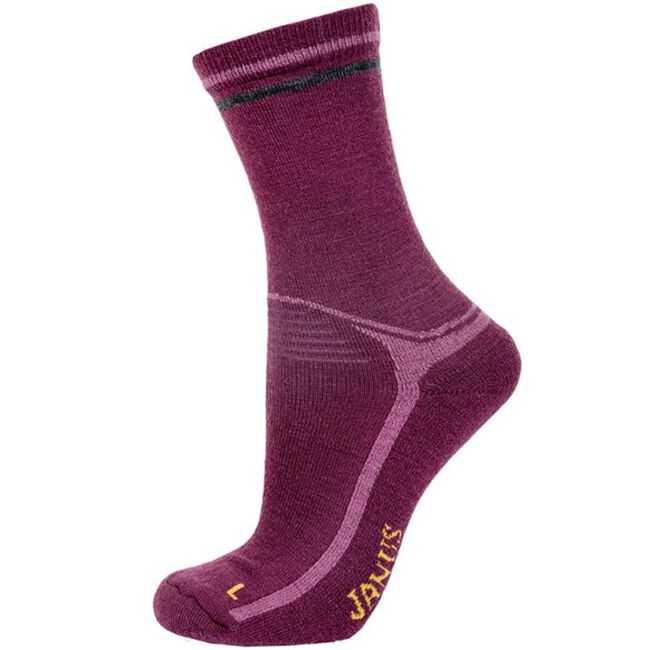 Janus Adult Wool Design Socks - Purple image number null