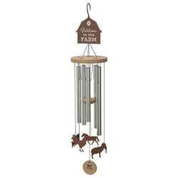 Panacea Products Farm Animal Wind Chime