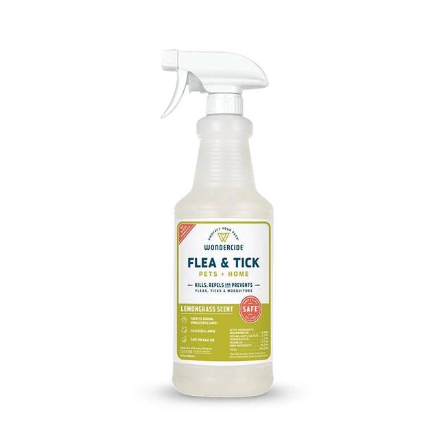 Wondercide Flea & Tick Spray for Pets & Home with Natural Essential Oils - Lemongrass Scent image number null