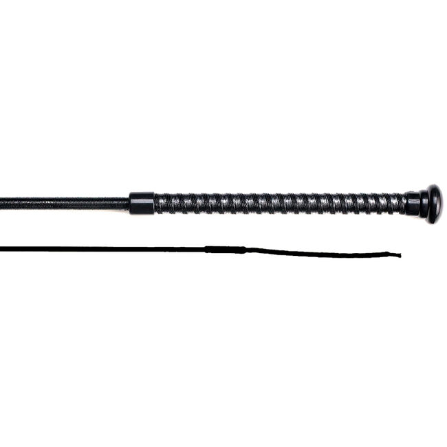 Horse Fare Snowbee SuperFlex Dressage Whip with Leather Handle image number null