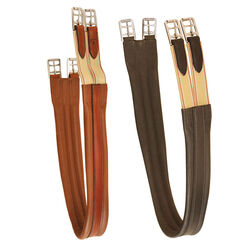 Tory Leather Single-End Elastic Contour Girth