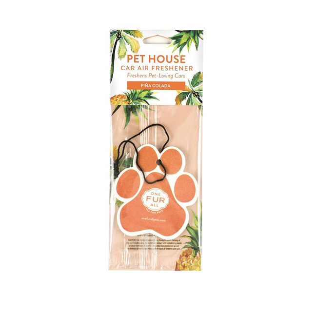 Pet House Candle Pina Colada Car Air Freshener image number null