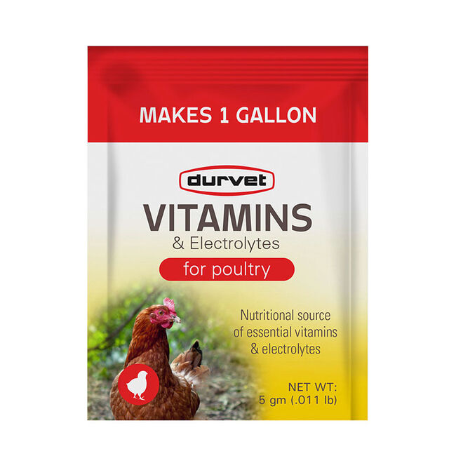 Durvet Vitamins & Electrolytes for Poultry image number null