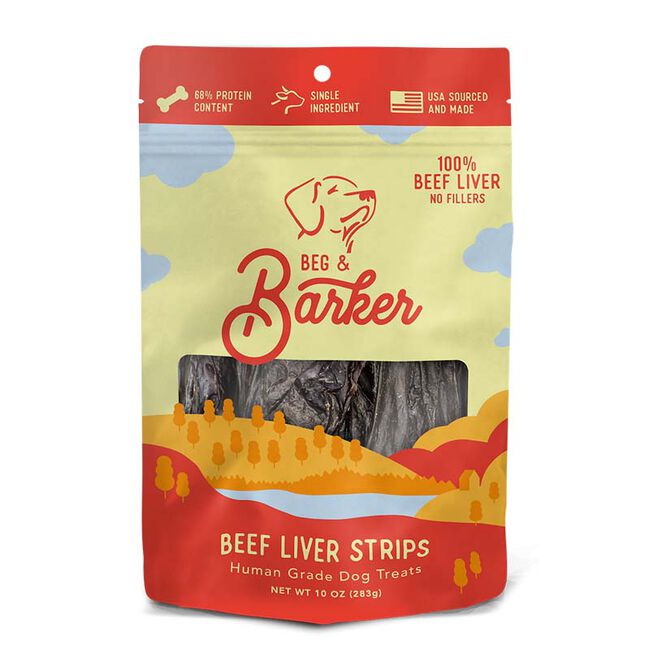Beg & Barker Beef Liver Strips image number null