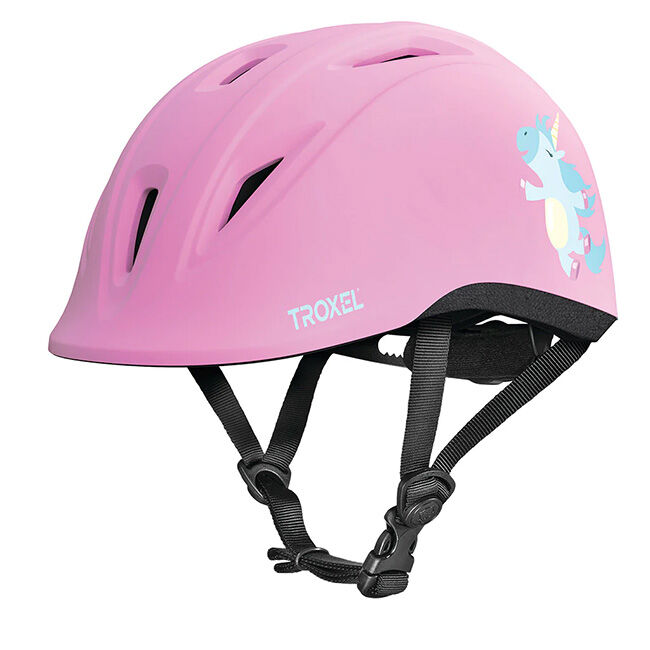 Troxel Youngster Helmet - Pink Unicorn image number null