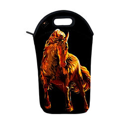 Art of Riding Wine Tote - Red Wind