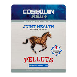 Nutramax Cosequin ASU Plus Joint Health Supplement for Horses-Pellets with Glucosamine, Chondroitin, MSM, ASU, ALA, and Hyaluronic Acid - 1050 Grams