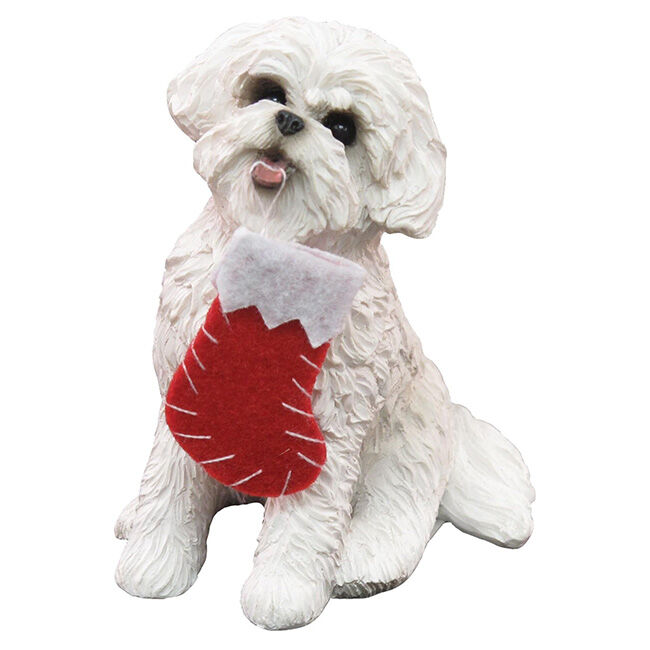 Sandicast Christmas Ornament - Bichon Frise image number null