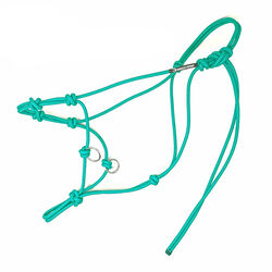 Knotty Girlz Stiff 4-Knot Side Pull Halter with Rings