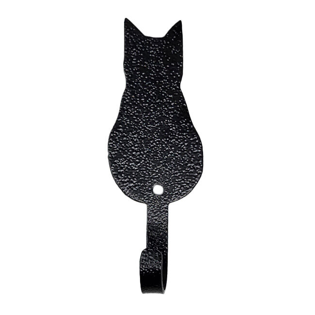 Metal Mazing Hook - Handmade in NH - Cat Sitting image number null