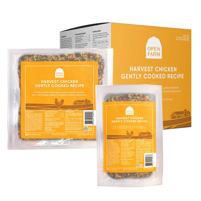 Open Farm Gently Cooked Dog Food - Harvest Chicken image number null