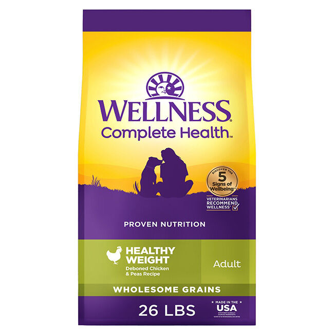 Wellness Complete Health Healthy Weight Dog Food - Deboned Chicken & Peas Recipe image number null
