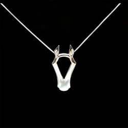 Loriece Horse Head Slide Necklace