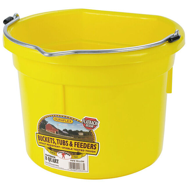 Little Giant DuraFlex Plastic Pail - 8-Quart Capacity image number null