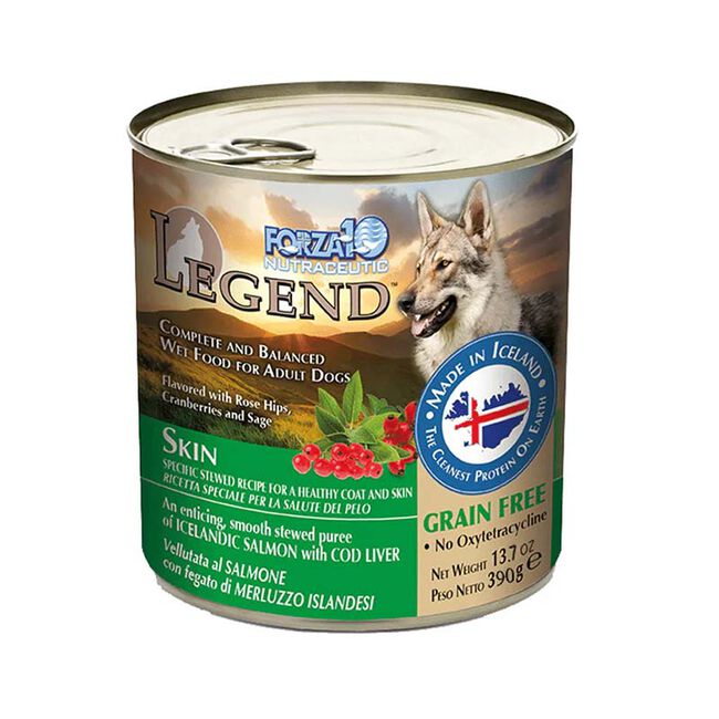 Forza10 Nutraceutic Legend Dog Food - Skin Support Diet - Icelandic Fish Recipe - 13.7 oz image number null