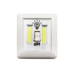 Diamond Visions Manual Battery Powered Mini COB LED Night Light with Switch
