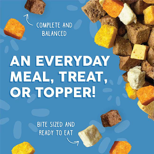 Weruva Steak Frites Freeze-Dried Dog Food with Sirloin Tip, Egg, Pumpkin & Sweet Potato image number null