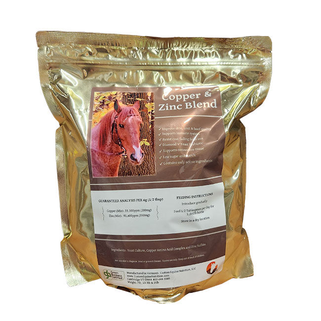 Custom Equine Nutrition Vermont Blend Copper & Zinc Blend The