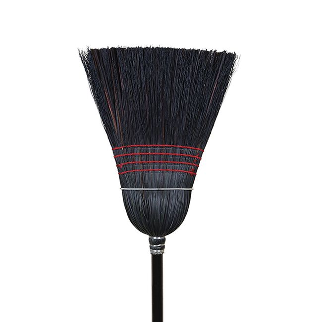 Heavy Duty Barn Broom Black