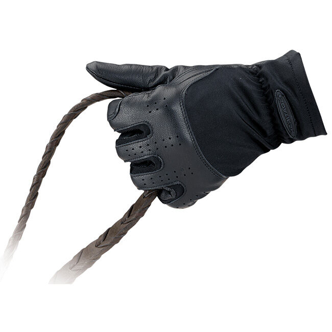 Heritage Performance Gloves Kids' Leather Show Gloves - Black image number null