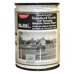 Baygard 1/4" x 656' Standard Grade Electric Fence Rope
